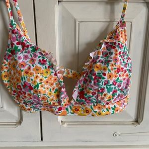 J crew swim top- large